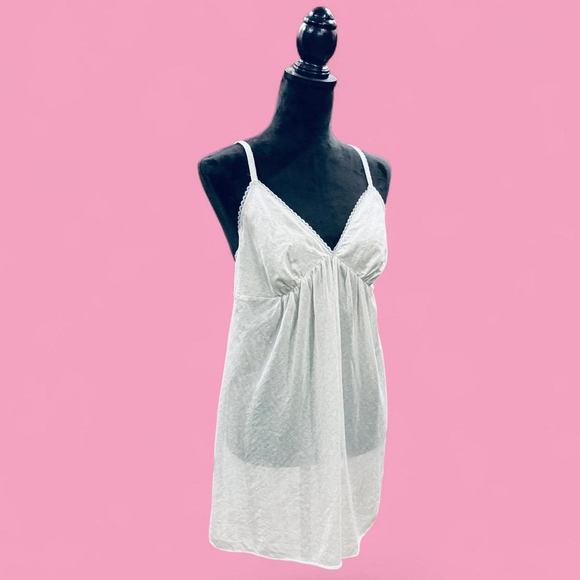 Victoria's Secret Other - Y2K Floral Ethereal Fairy Babydoll Silk Victoria’s Secret Lingerie Large